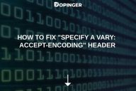 How to Fix "Specify a Vary: Accept-Encoding" Header