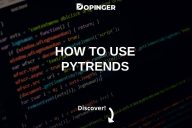 How to Use Pytrends