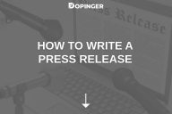 How to Write a Press Release
