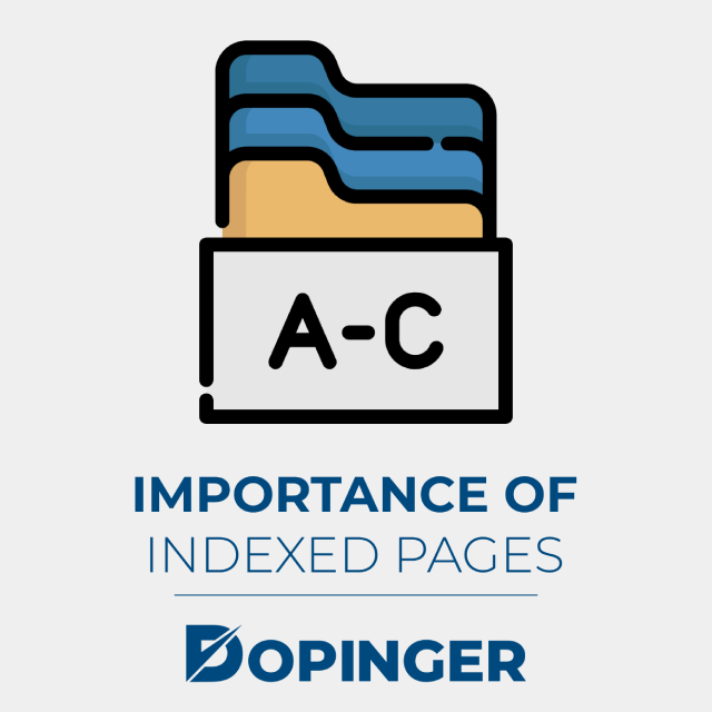 importance of indexed pages