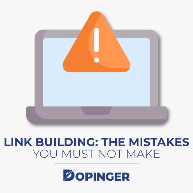 link building the mistakes you must not make