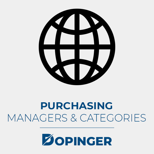 purchasing managers and categories