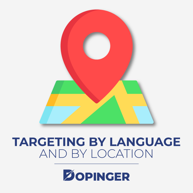 targeting by language and by location