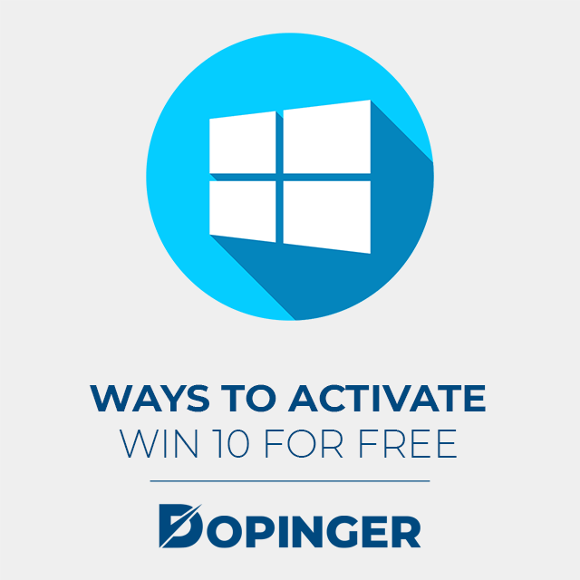 activate windows 10 free