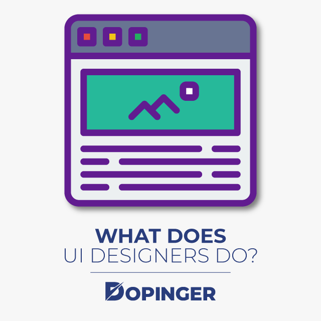 What Does UI Designers Do