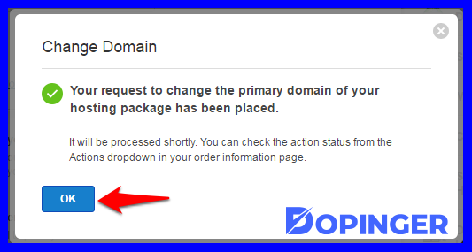 when should a domain be changed