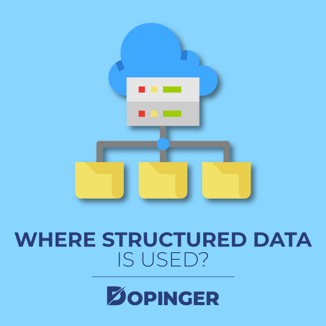 usage of structured data