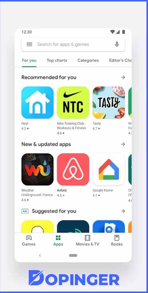 Install an App from Google Play