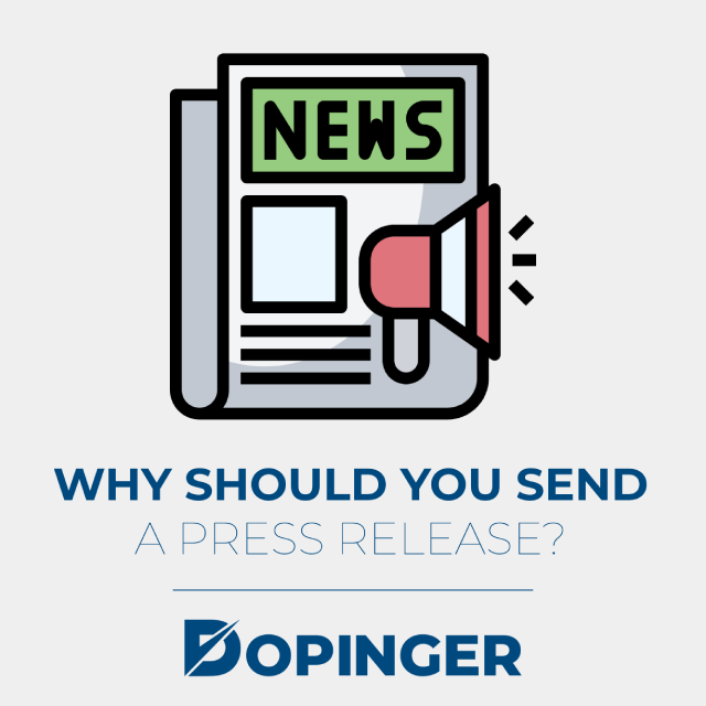 why should you send a press release
