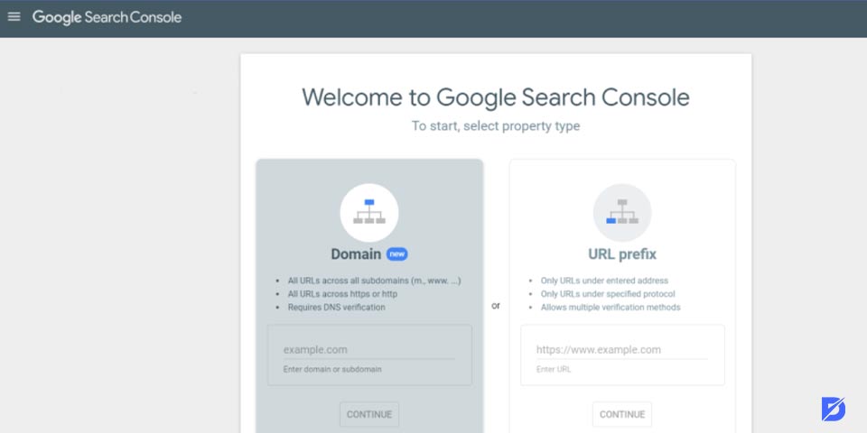 welcome to Google Search Console