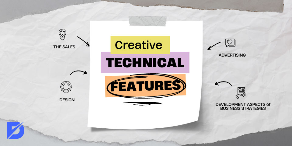 creative and technical features