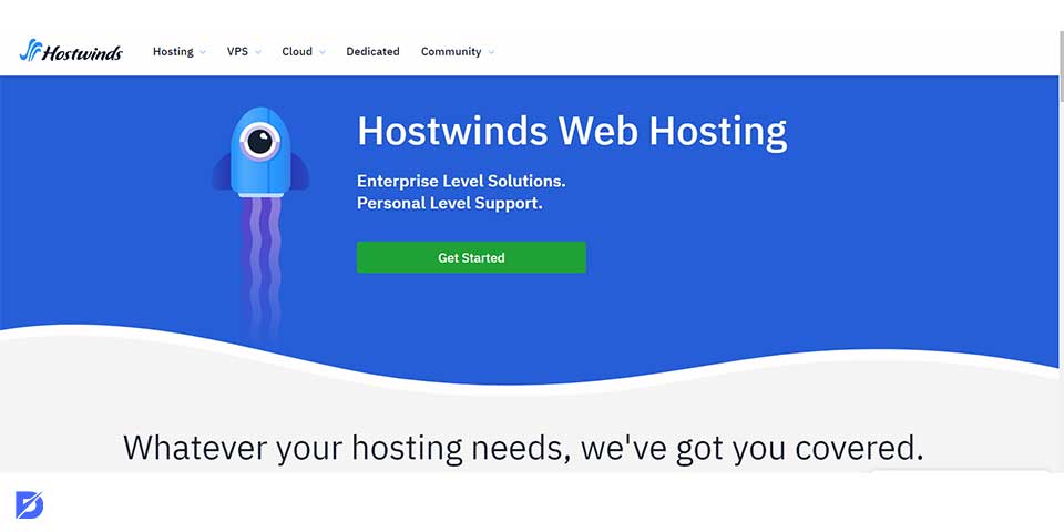 Hostwinds hosting service