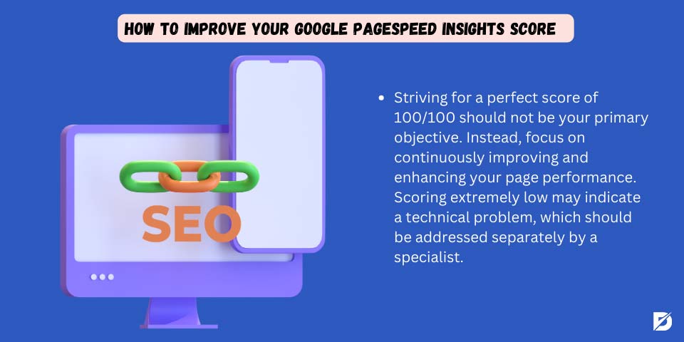 how to improve your Google PageSpeed Insights score