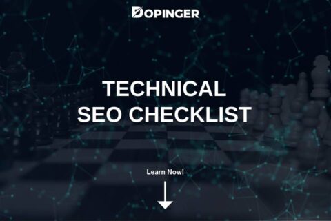 Technical SEO Checklist