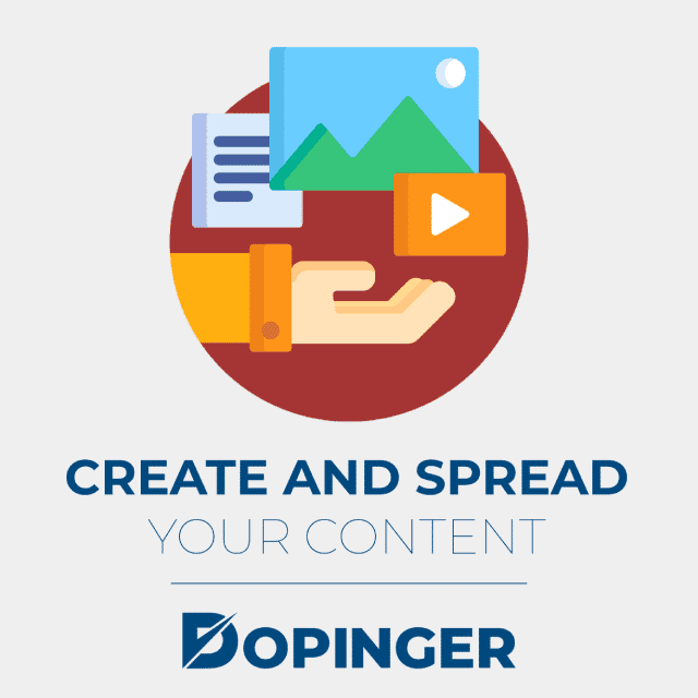 create and spread your content