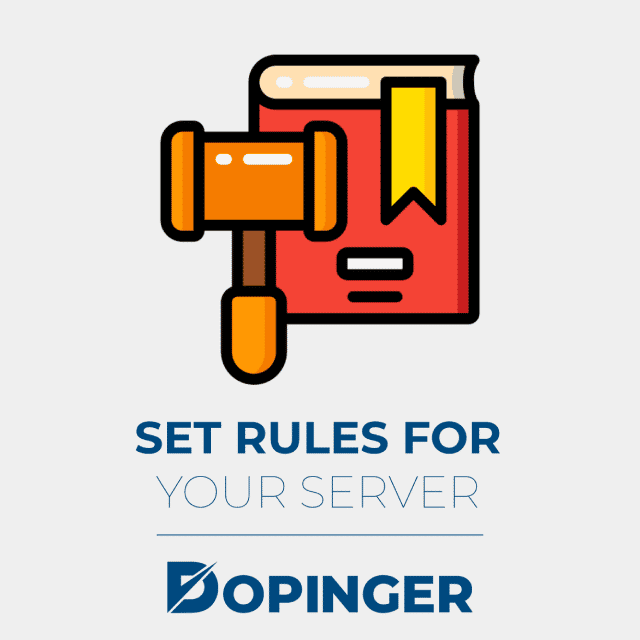 set rules for your server