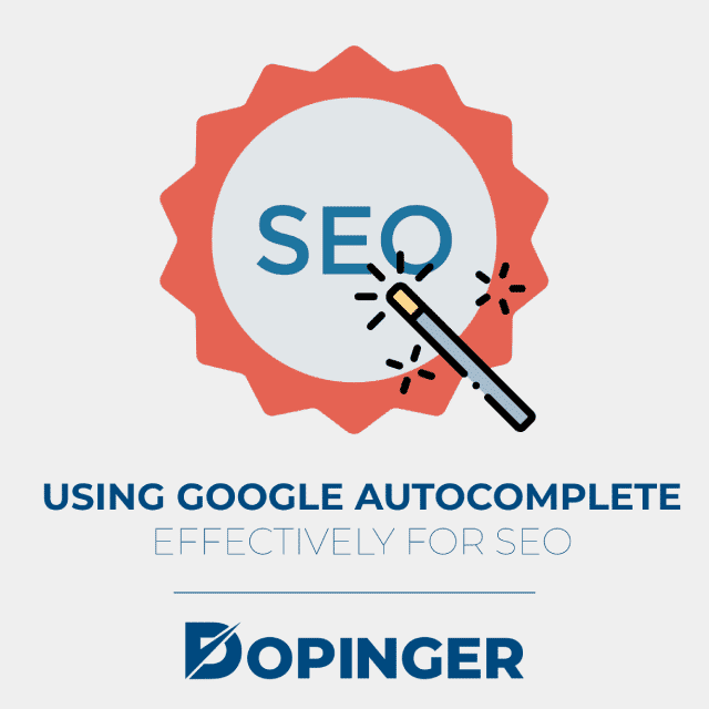 using google autocomplete