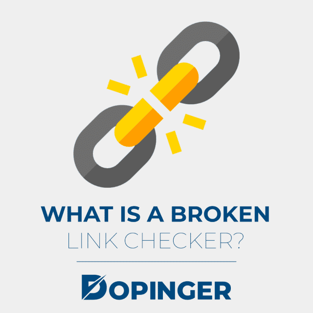 what is a broken link checker