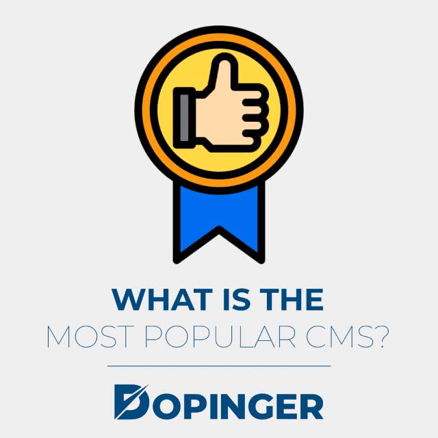 what is the most popular cms