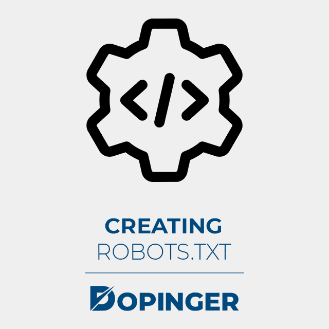 create robots.txt