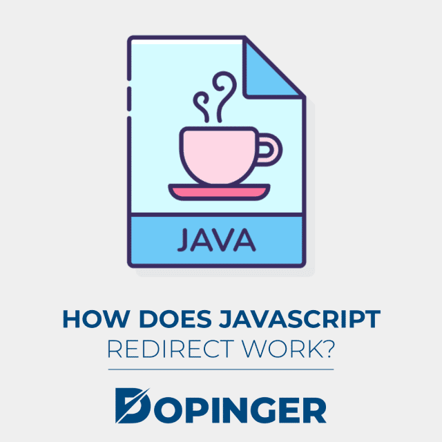 how does javascript redirect work