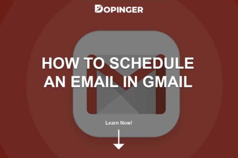 How to Schedule an Email in Gmail?