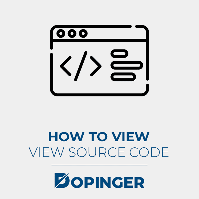How To View Web Page Code