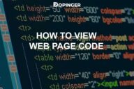 How to View Web Page Code – Site başlığı