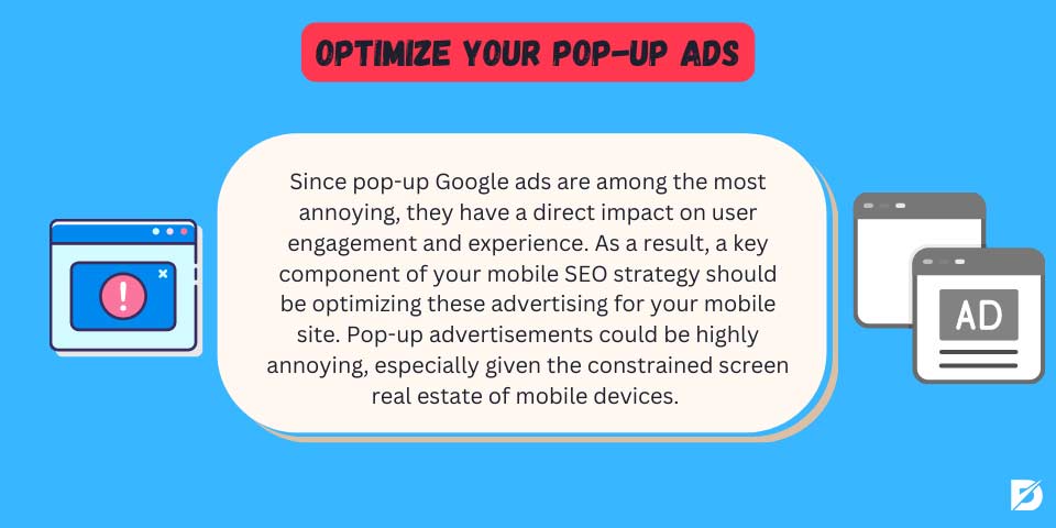 optimize pop-up ads