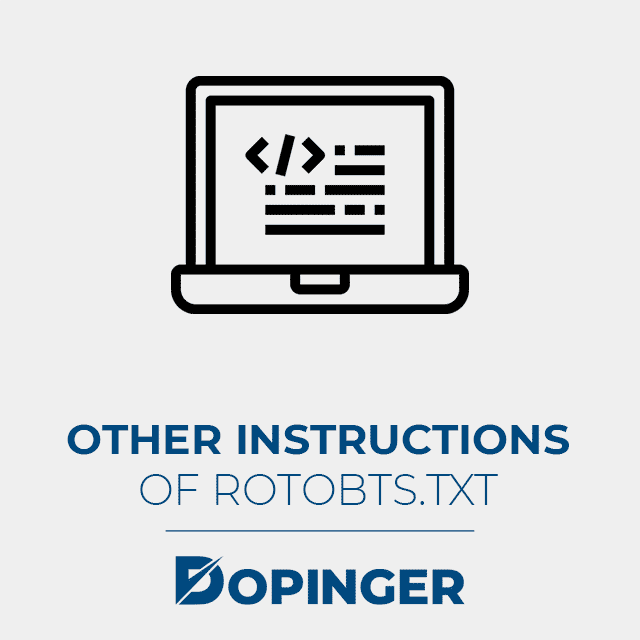 other instructions of robotstxt file