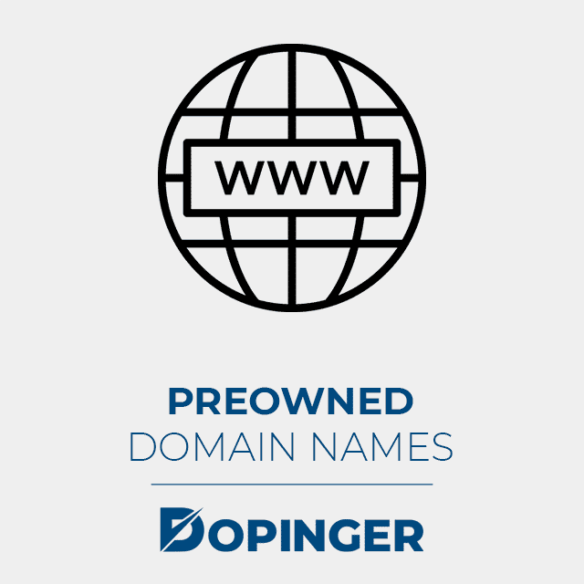 preowned domain names