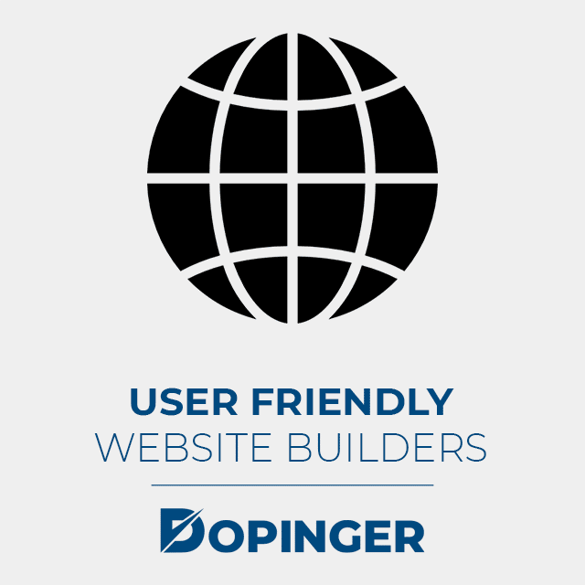 user friendly website builders