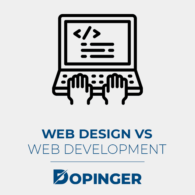 web design vs web development