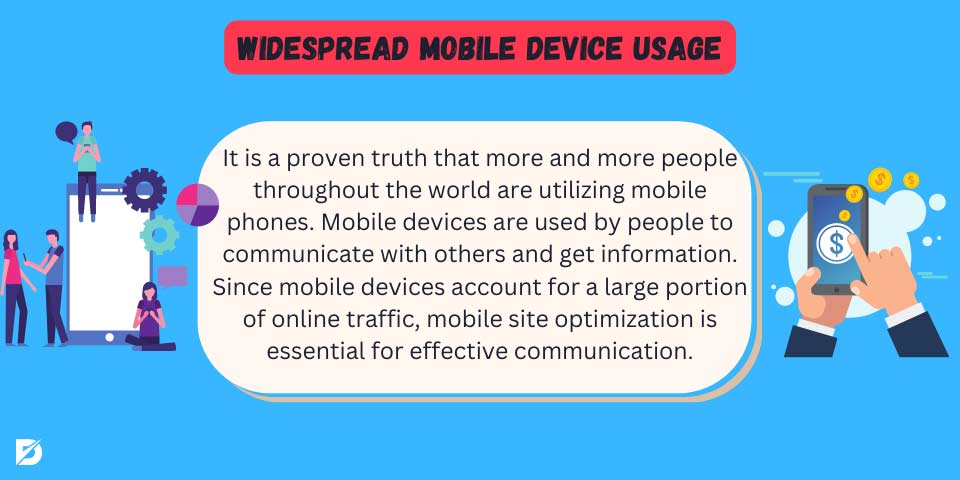 widespread mobile device usage