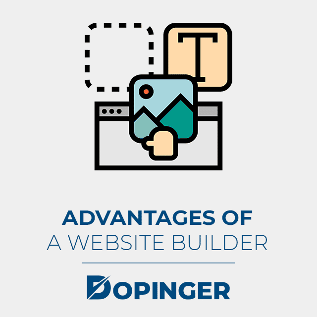 advantages of a website builder