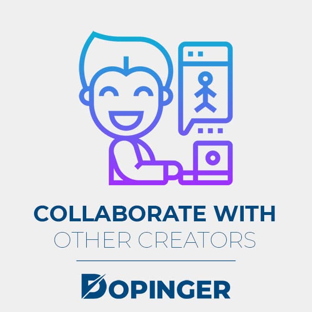 collaborate with other creators