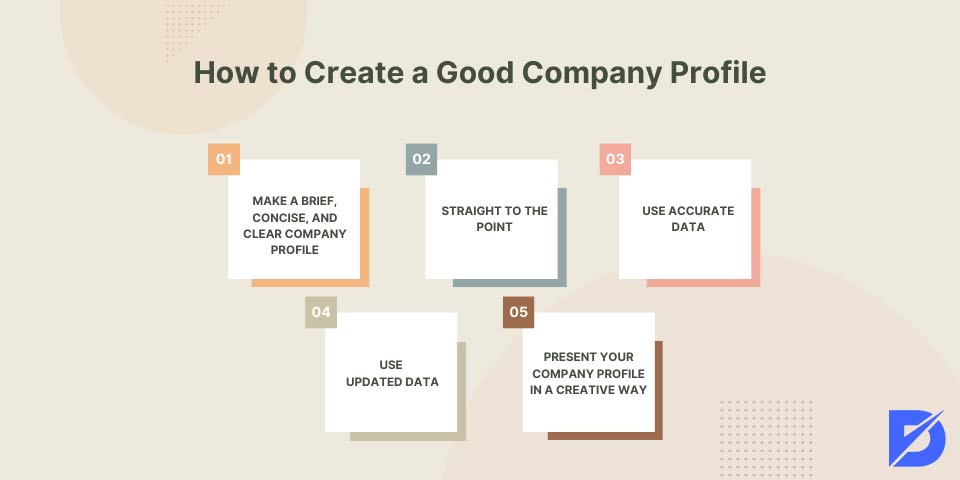 create a good company profile