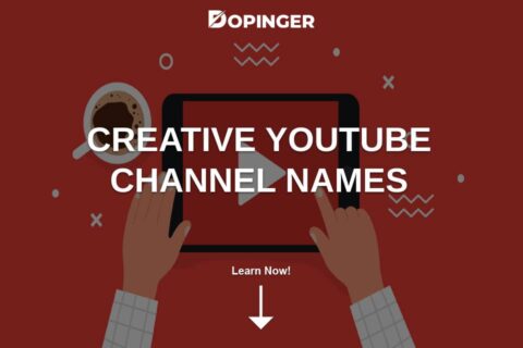 YouTube Channel Names That Are Creative