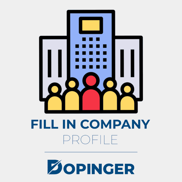 fill in company profile