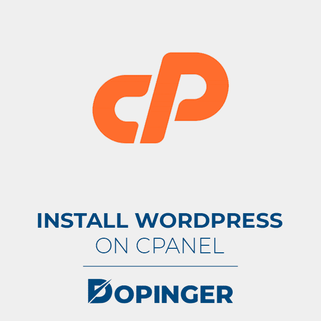 install wp on cpanel