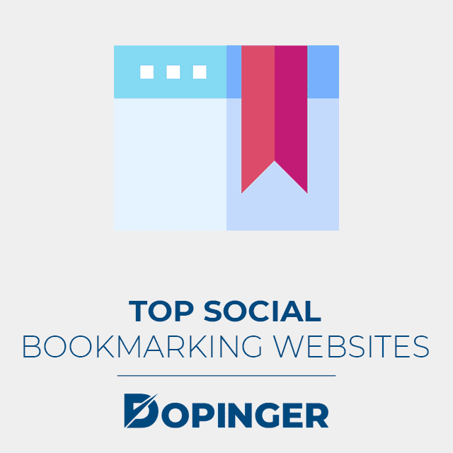 top social bookmarking websites