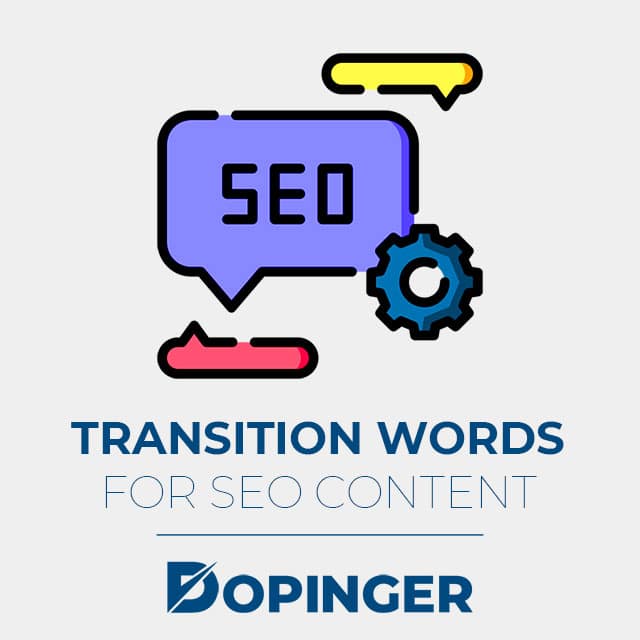 transition words for seo content