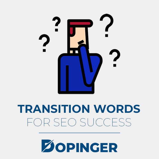 transition words for seo success