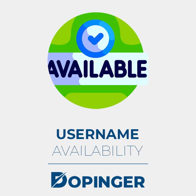 username availability