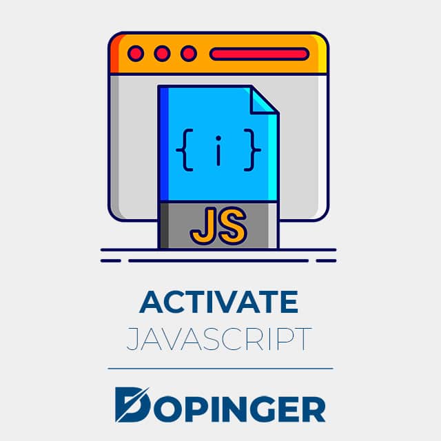 activate javascript