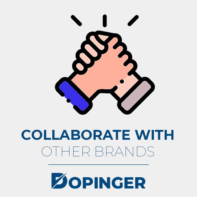 collaborate with other brands