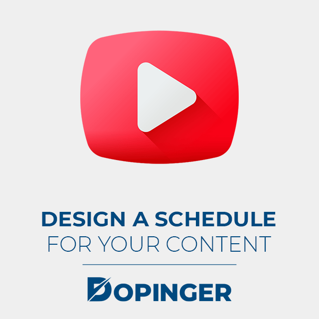 design youtube content