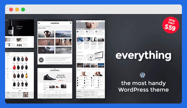 everything wordpress template