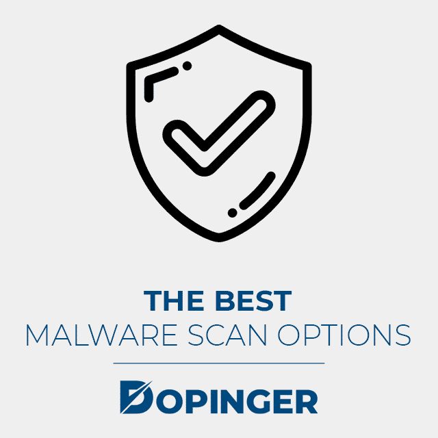 website malware scan options