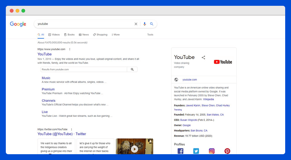 second biggest search engine